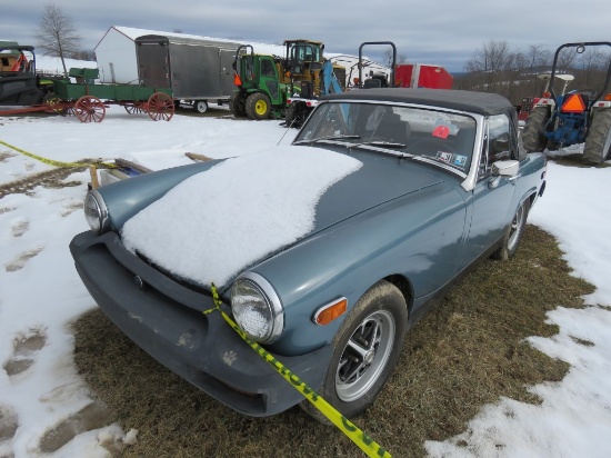 1977 MG Convertible Car