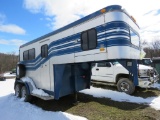 1986 Trail Gooseneck Horse Trailer