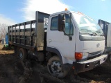 2009 Nissan Truck w/12ft Stake Body Power Tailgate