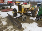 Farmall Cub Tractor w/Snowplow