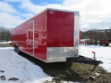 2017 Covered Wagon 30ft T/A Enclosed Trailer