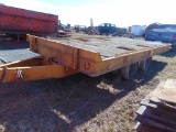 1968 Miller 18ft Tilt Trailer