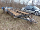 Sp Constrution 15 1/2ft T/A Car Trailer