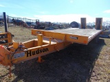 1990 Hudson 18+6ft Tag Along Trailer w/Ramps