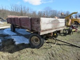 14ft Wooden Dump Wagon