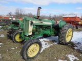 JD 420G w/f/e Tractor