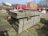 Lot of 4inch x 12inch x 8ft Lumber
