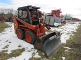 Thomas 83S Series Skidloader w/Bucket & Plow