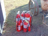 9 Fire Extinguishers