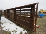 10 Freestanding Steel Gates
