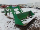 JD 721 Loader w/Brackets & Joystick