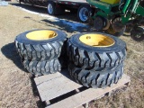 4 NEW 10-16.5 Tires and Rims