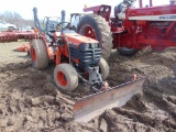 Kubota B7500 Compact Tractor w/Snowplow & 2 Mower Decks