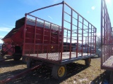 18ft Metal Rack Hay Wagon