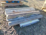 Pallet of 8 Concrete Curb Stops