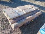 Pallet of 8 Concrete Curb Stops