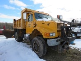 1991 International Dump Truck w/Salt Spreader & Snowplow