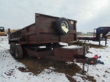 2017 Quality Steel 12ft Dump Trailer