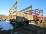 Wooden Hay Wagon