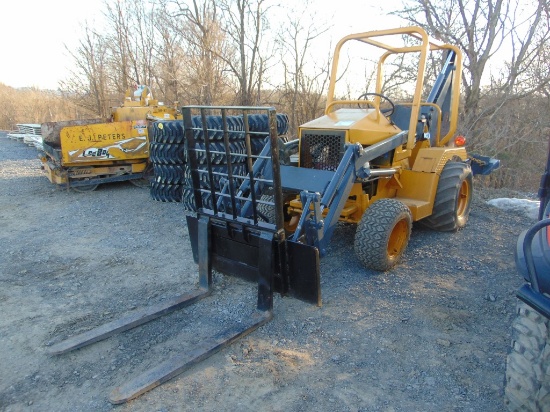 Terramite Tractor w/Forks & Backhoe
