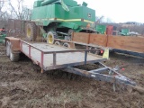 16ft Special Construction T/A Trailer w/Gate