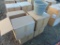 4 11in Clay Pots