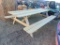 8ft Wood picnic table