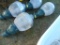 2 Lamp post lights