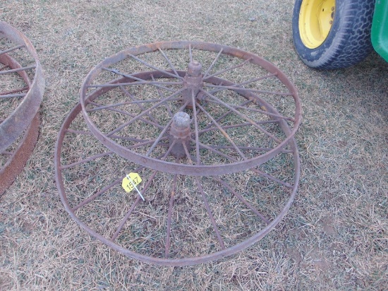 2 Steel Wheels