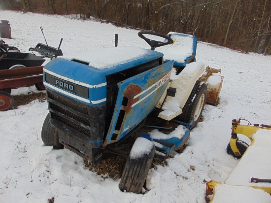 Ford 100 Tractor w/Family