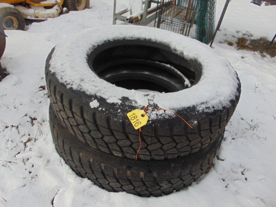 2 Tires 11R-24.5