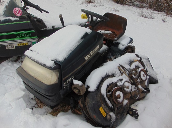 Yard Machine Lawn Tractor FOR PARTS