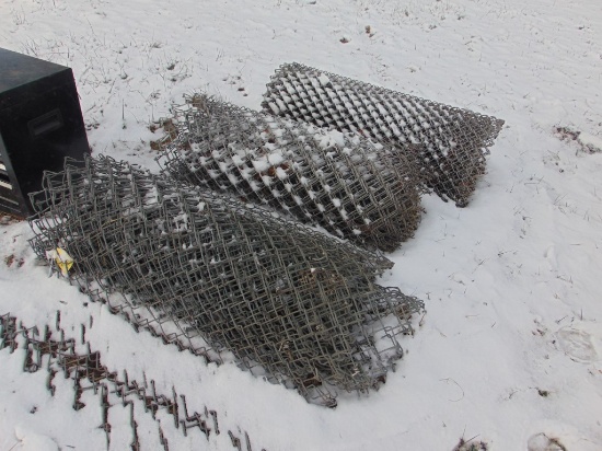 3 Rolls of Chainlink Fence