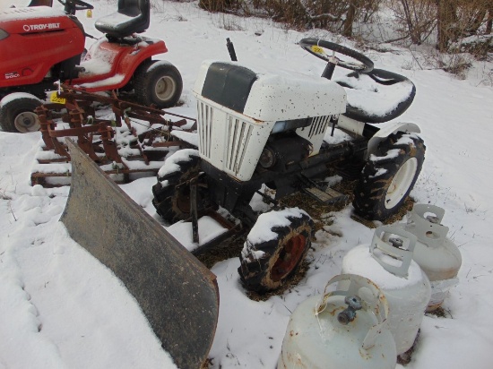 Lawn Tractor & Snowplow
