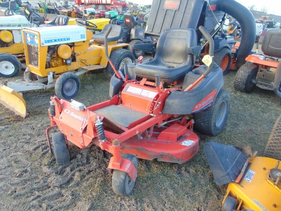 Simplicity zero turn mower w/44in deck