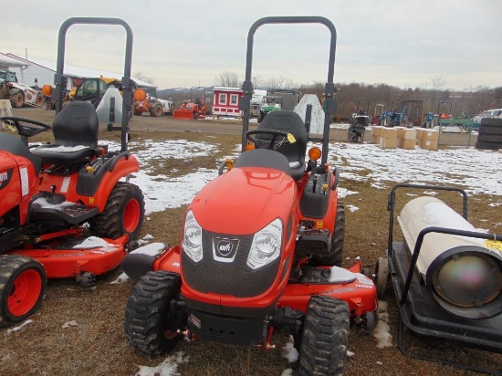 Kioti CS2510 Lawn Tractor w/60in deck