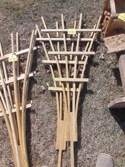 2 Wooden Trusses