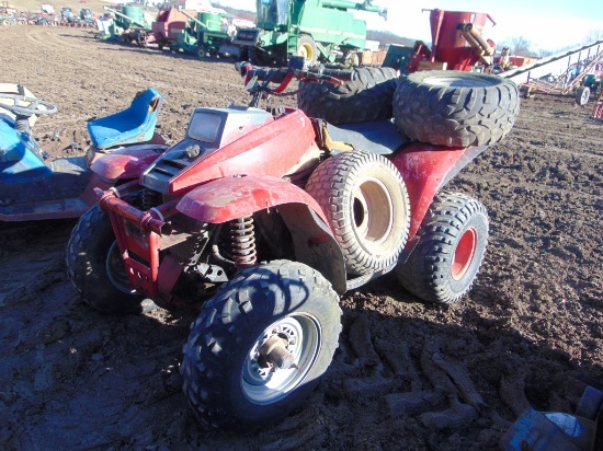 Polaris 250 4-wheeler with extra tires