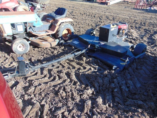 Pull behind 66in mower w/ gas engine 16hp
