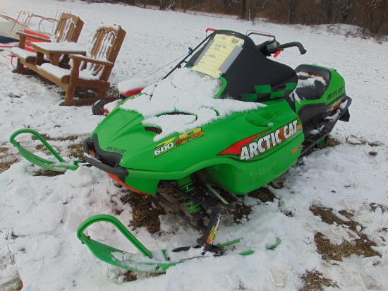 2002 Artic Cat ZR600 Snowmobile