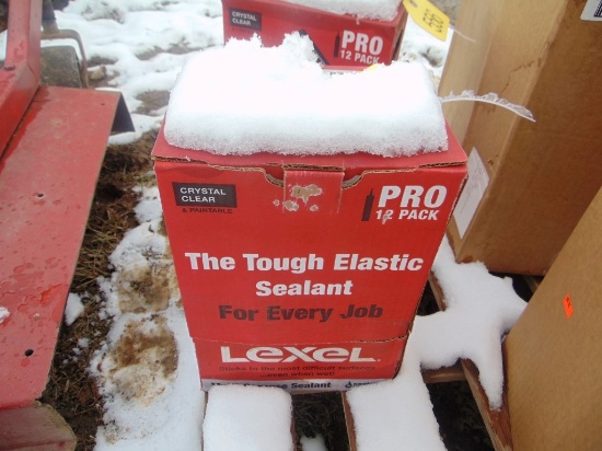 Lexel clear sealant 12-pack