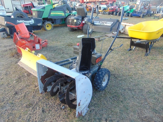 Yard machine 24in snow blower