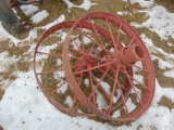 2 Steel Wheels
