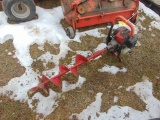Earthquake 6in post hole digger