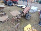 Gravley walk behind tractor w/plow