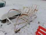 2 Metal Chairs