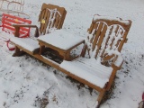 Double Loveseat Glider