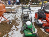 2 Push mowers
