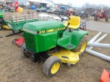 JD 318 lawn tractor w/48in deck