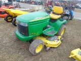 JD LX280 lawn tractor w/48in deck